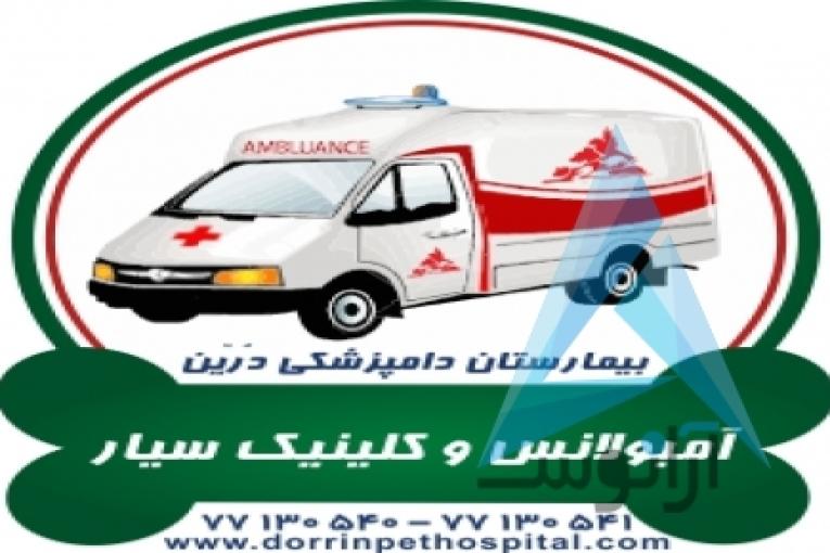 بیمارستان دامپزشکی و پت شاپ شبانه روزی درین