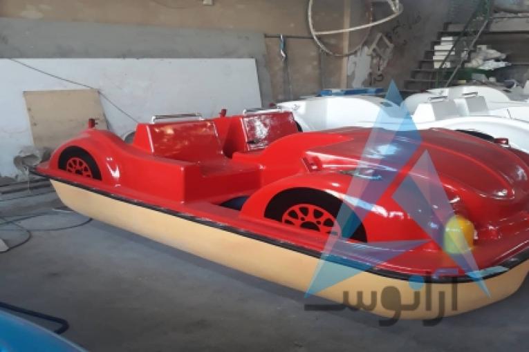 قایق پدالی 2نفره و 4نفره فولکسی
