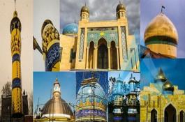 کاشیکاری |ساخت گنبد و گلدسته| ساخت مساجد| گنبد سازی و گلدسته سازی|معماری اسلامی* لطیفی*