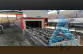 خط رنگ تولید بشکه